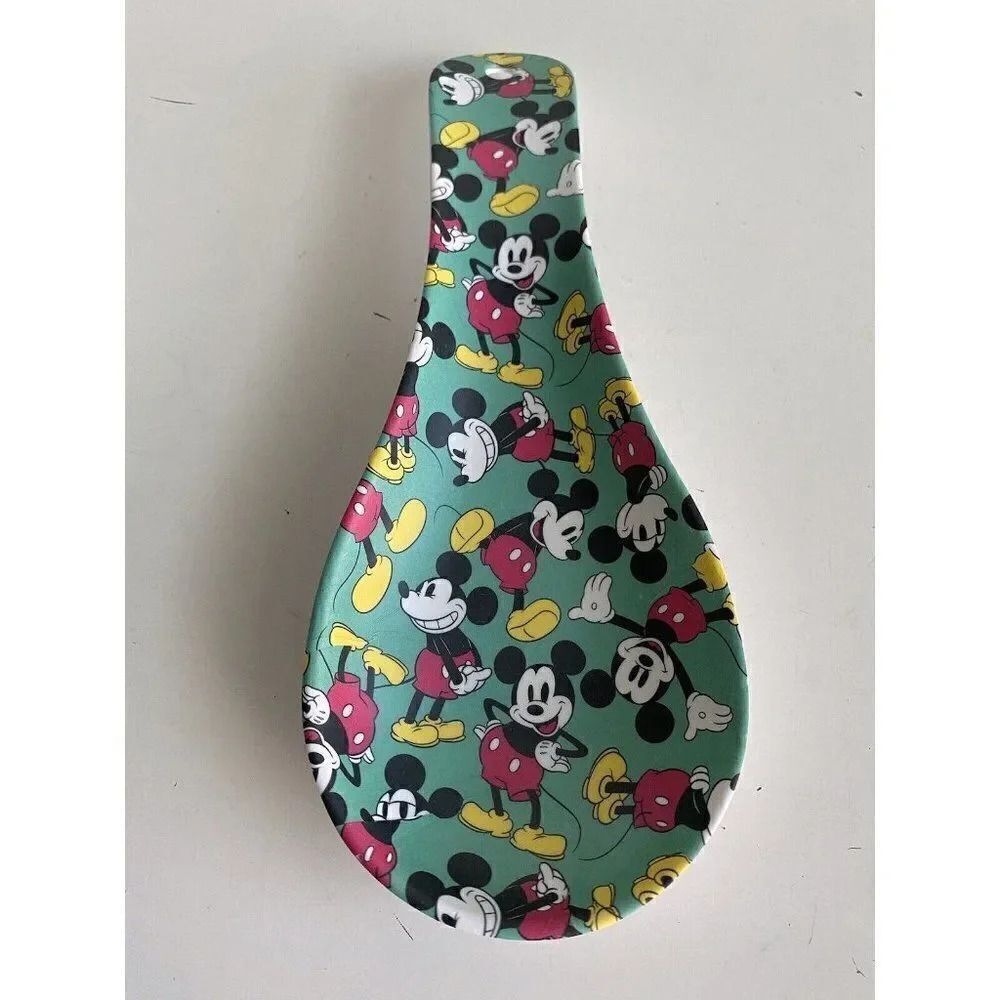 Disney’s Mickey Mouse Melamine Kitchen Spoon Rest NEW